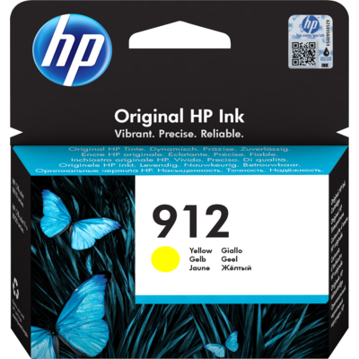 HP 912 Original Ink-blækpatron, gul