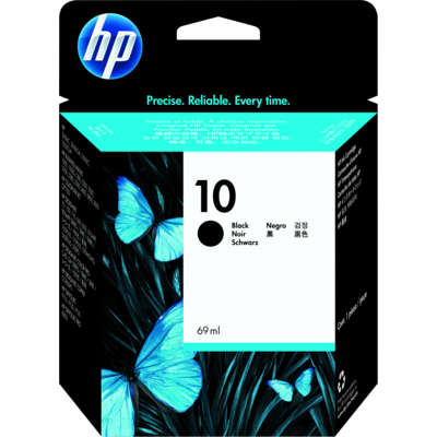 HP 10 Černá originální inkoustová kazeta
