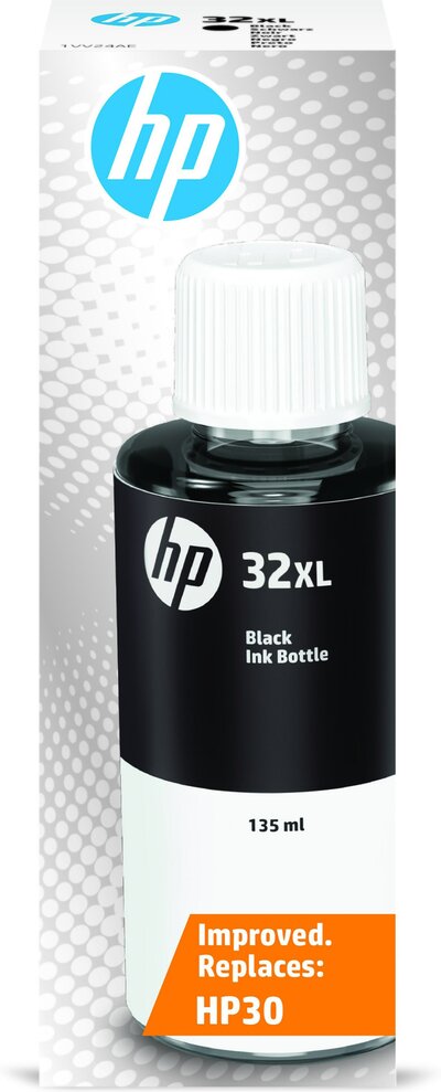 HP 32XL-blækflaske, sort, 135 ml