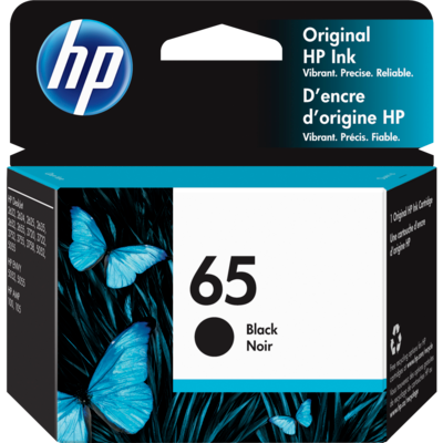 HP 65 Black Original Ink Cartridge