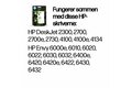HP 305 2-Pack Tri-color/Black Original Ink Cartridge 6ZD17AE - Norwegian (Norway) - Supplies Compatibility
