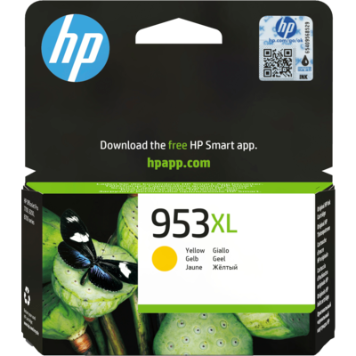 Tinteiro HP original 953XL Amarelo de elevado rendimento