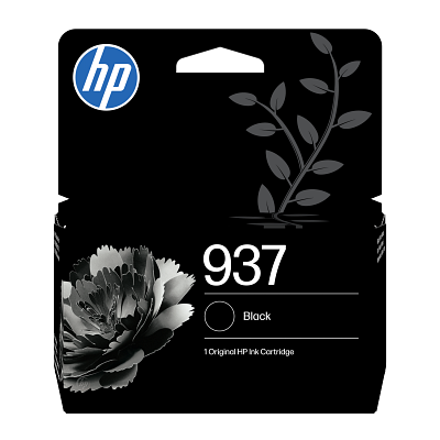 HP 937 original blækpatron, sort