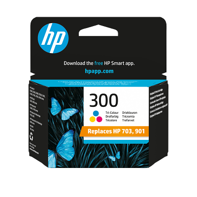 HP 300 Tri-colour Ink Cartridge