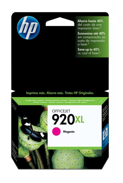 Cartucho original de tinta magenta de alto rendimiento HP 920XL