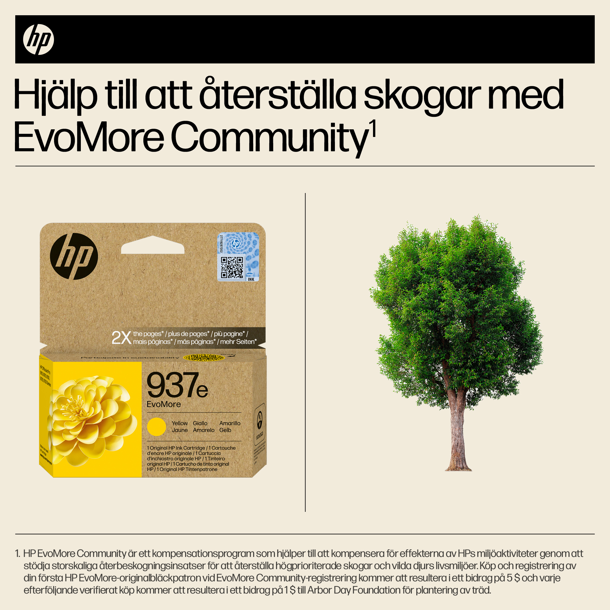 HP_EvoMore_DigitalAssets_GalleryTiles_2000x2000_04_937e_Yellow - Swedish sv_SE