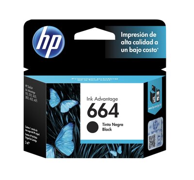 Cartucho HP 664 Negro Original, 120 Páginas F6V29AL | Cyberpuerta.mx