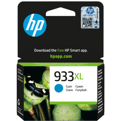 HP 933XL cartouche d'encre cyan grande capacité authentique