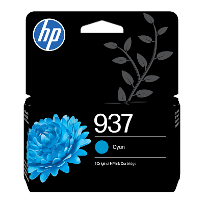 HP 937 original blækpatron, cyan