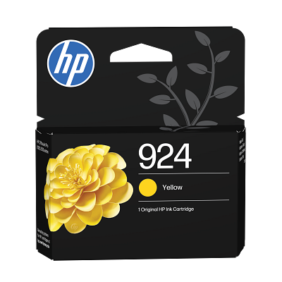 HP 924 original blækpatron, gul