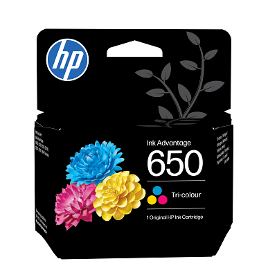 Trobojni tintni uložak HP 650