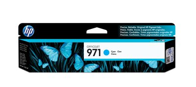 HP 971 Cyan Original Ink Cartridge