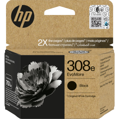 HP 308e EvoMore Schwarz Original Druckerpatrone