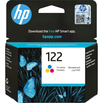 HP 122 cartouche d'encre trois couleurs authentique