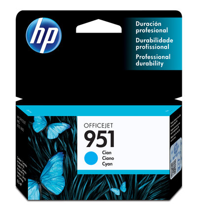 HP 951 Cyan Original Ink Cartridge