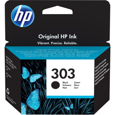 HP (303) Original Ink Cartridge Black