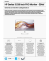 HP Series 5 23.8 inch FHD Monitor - 524sf