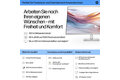 folie 1 von 11, vergrößern, höhenverstellbarer 27-zoll-monitor fhd hp-serie 5 – 527sh