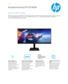 HP X34 WQHD Gaming Monitor