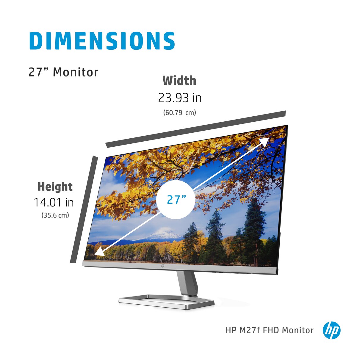 HP M27F FHD Monitor-