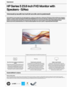 HP Series 5 23.8 inch FHD Monitor with Speakers - 524sa