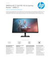 OMEN by HP 27 inch FHD 165Hz Gaming Monitor - OMEN 27