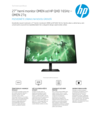 OMEN by HP 27 inch QHD 165Hz Gaming Monitor - OMEN 27q