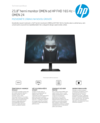 OMEN by HP 23.8 inch FHD 165Hz Gaming Monitor - OMEN 24
