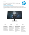 OMEN by HP 23.8 inch FHD 165Hz Gaming Monitor - OMEN 24