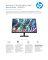 OMEN by HP 27 inch FHD 240Hz Gaming Monitor - OMEN 27s