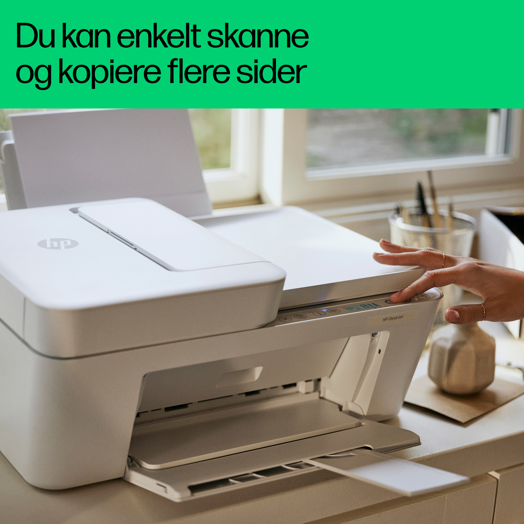 HP DeskJet 4220e All-in-One Printer (Cement) ATF KSP2 - Norwegian