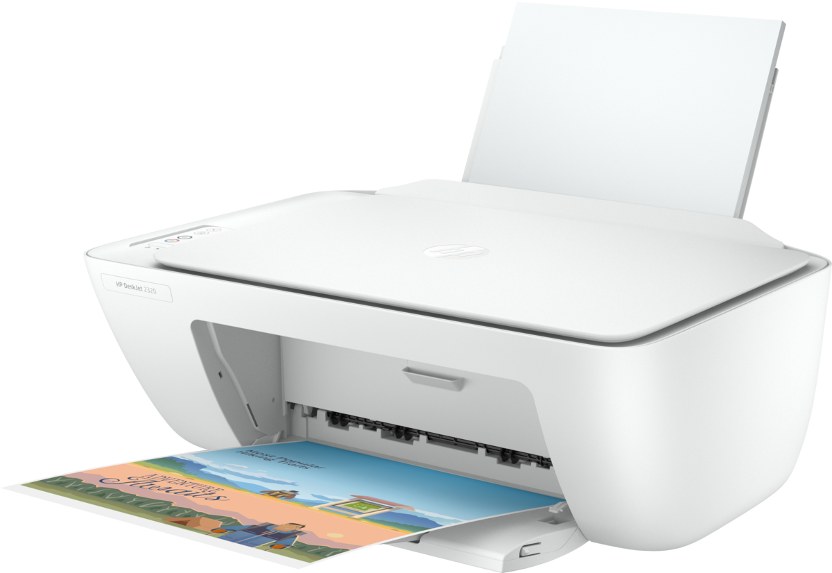 slide 4 of 4, show larger image, hp deskjet 2320 all-in-one printer