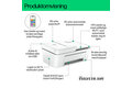 HP DeskJet 4220e All-in-One Printer (Cement) ATF Product walkaround 1 - Norwegian