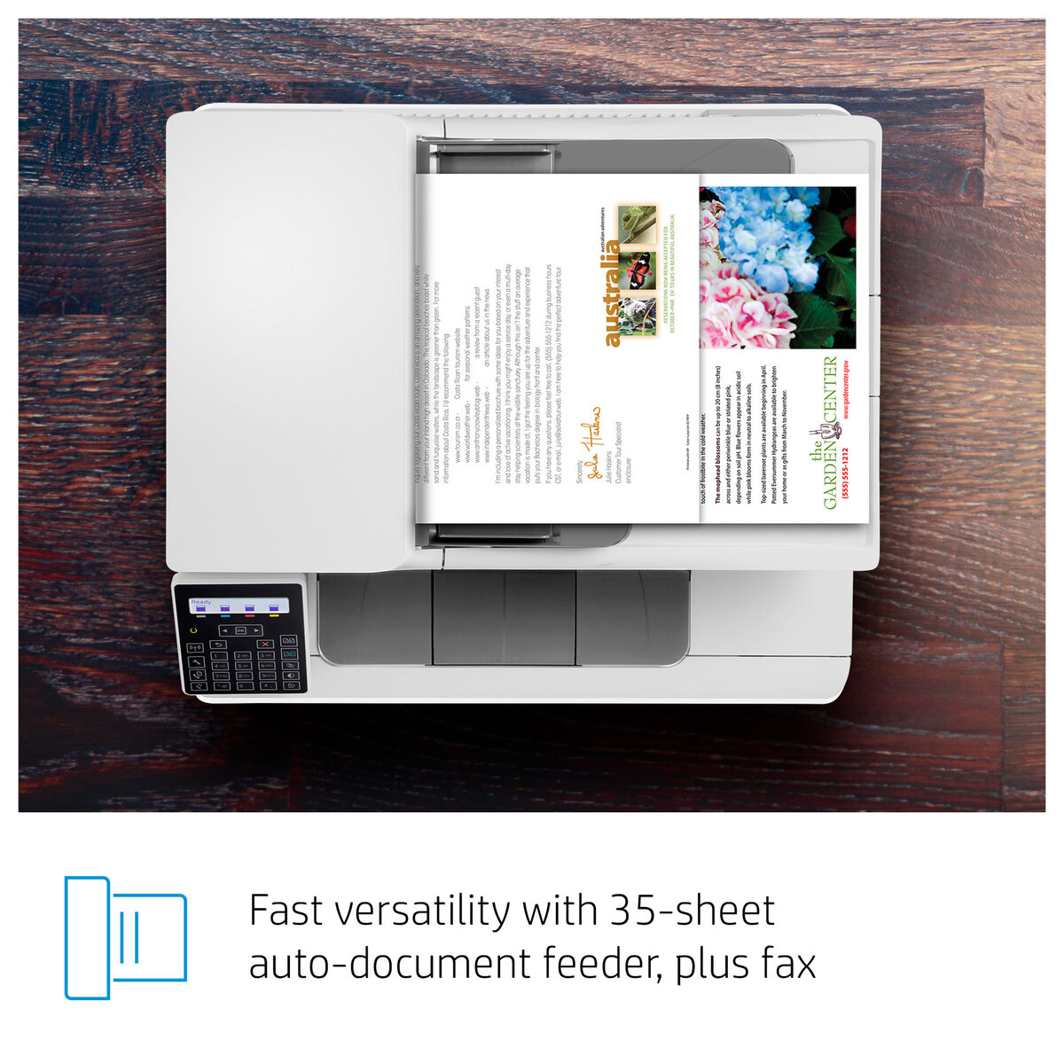 slide 2 of 20, zoom in, hp color laserjet pro mfp m183fw