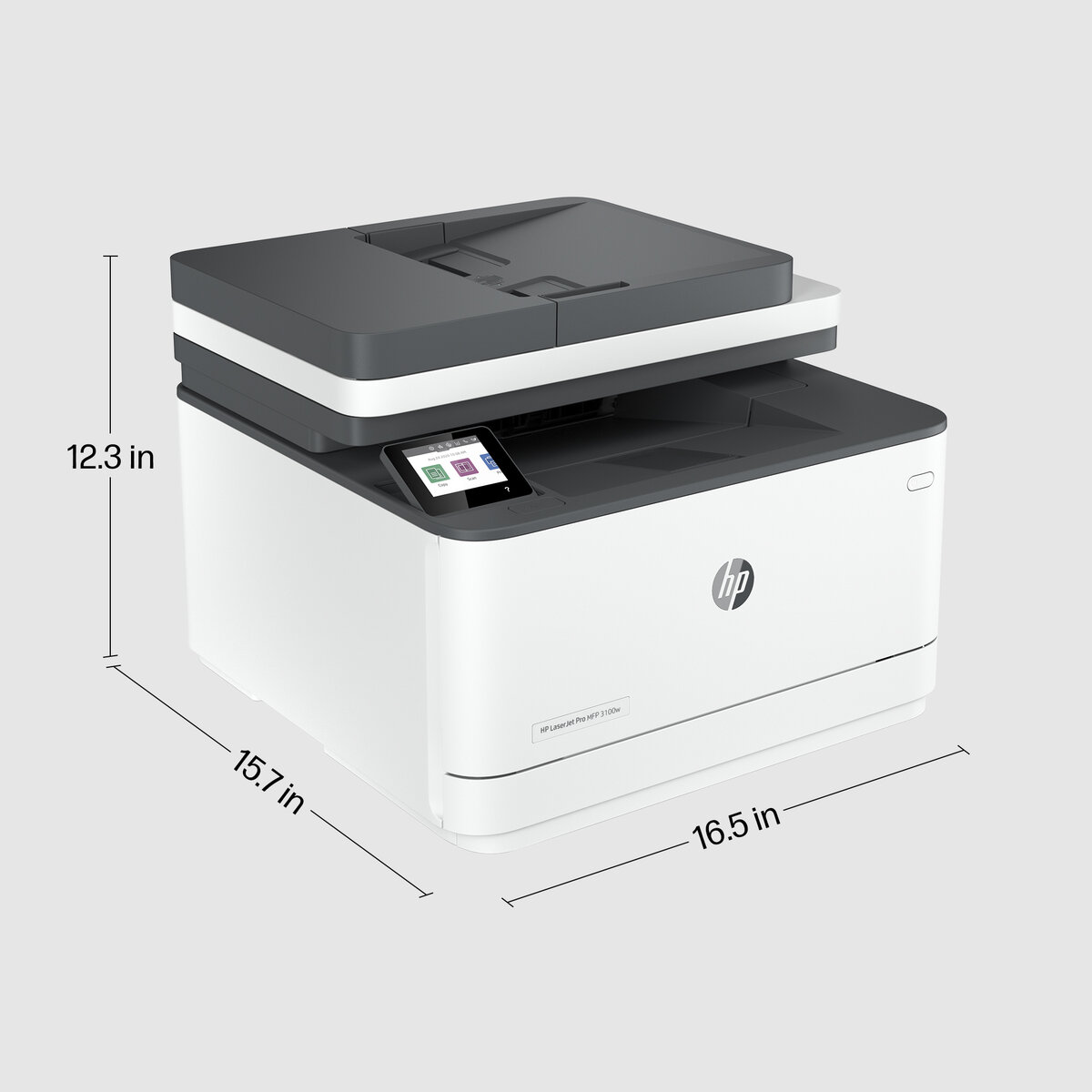 slide 1 of 20, show larger image, hp laserjet pro mfp 3102fdw printer
