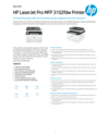 HP LaserJet Pro MFP 3102fdw Printer