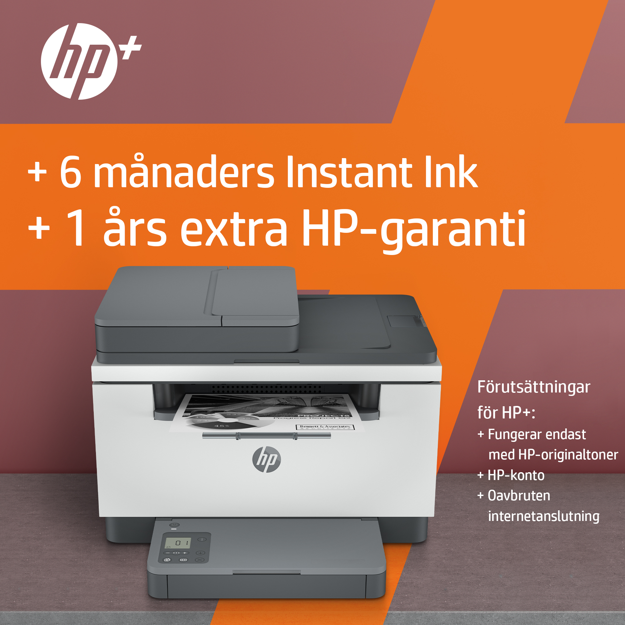 HP LaserJet MFP M234sdne (HP+) - eTail - Hot Button Dynamic - 1 - Swedish