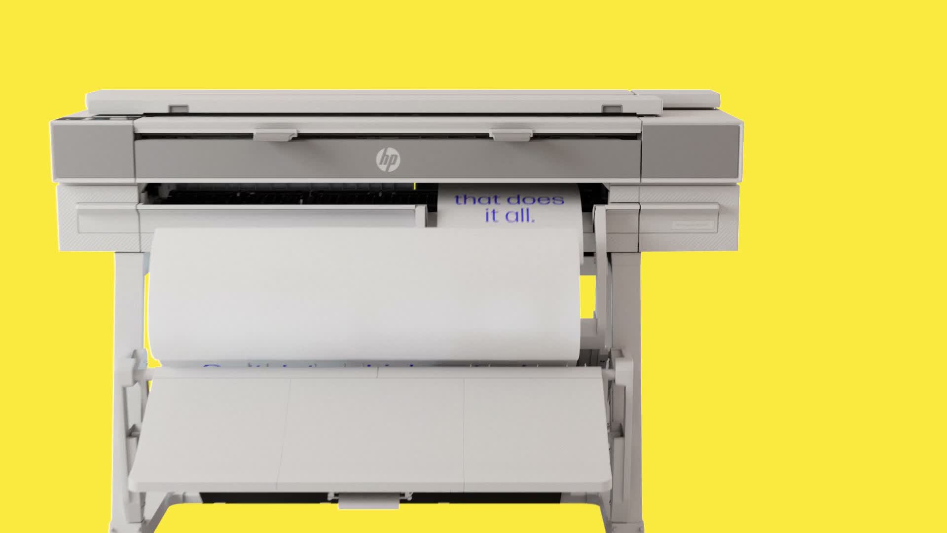 HP DesignJet T950 MFP - product video 60sec - 16x9
