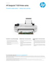 HP DesignJet T100 Printer series