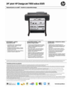 HP DesignJet T650 24-in Printer