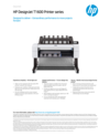 HP DesignJet T1600 Printer series