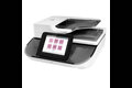 slide {0} of {1}, zoom in, HP Digital Sender Flow 8500 fn2-arbejdsstation til dokumentscanning
