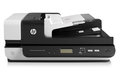 slide 3 of 10, zoom in, hp scanjet enterprise flow 7500 flatbed scanner