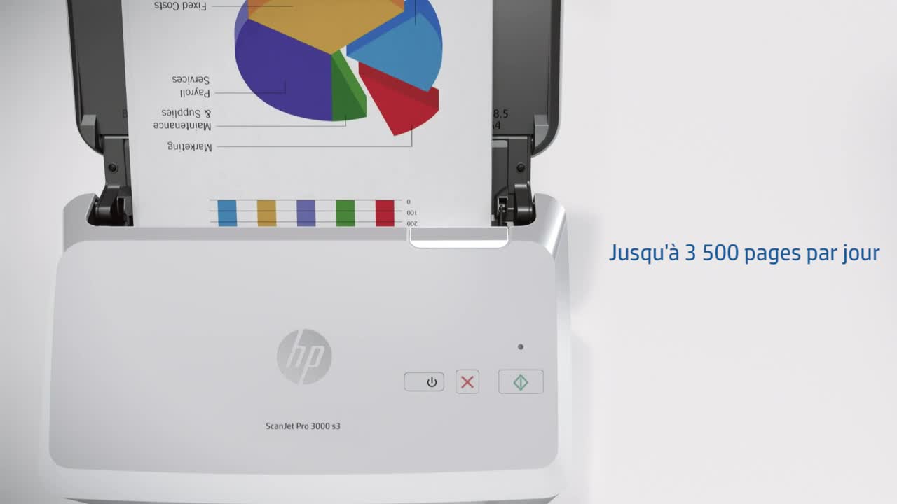 Scanner avec bac d'alimentation HP Scanjet Enterprise 7000 s2 (L2730A) prix  Maroc