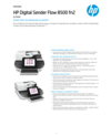 HP Digital Sender Flow 8500 fn2 Document Capture Workstation