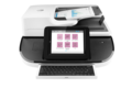 slide 1 of 12, zoom in, hp digital sender flow 8500 fn2 document capture workstation