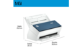 slide {0} of {1}, zoom in, HP ScanJet Enterprise Flow 9000 s1 Scanner