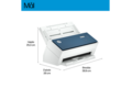 slide {0} of {1}, zoom in, HP ScanJet Enterprise Flow 9000 s1 Scanner