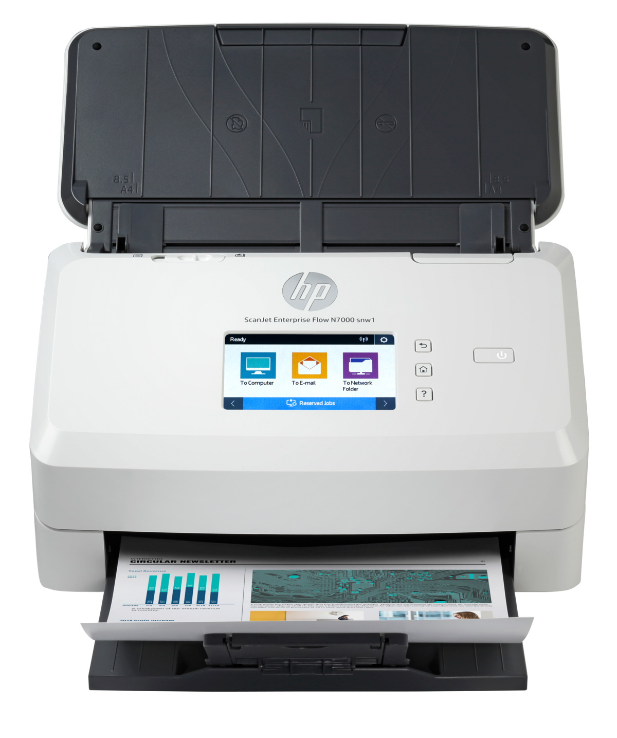 slide 1 of 20, show larger image, hp scanjet enterprise flow n7000 snw1