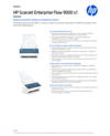 HP ScanJet Enterprise Flow 9000 s1 Scanner